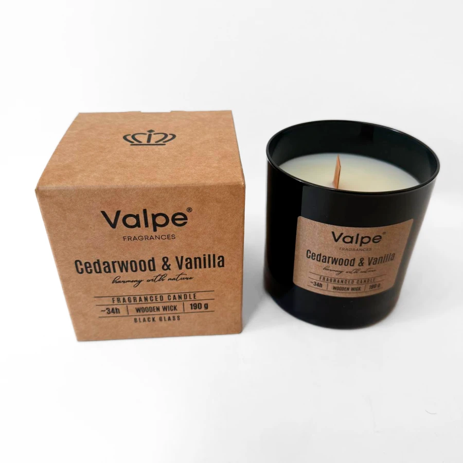 Ароматна свічка Cedarwood & Vanilla