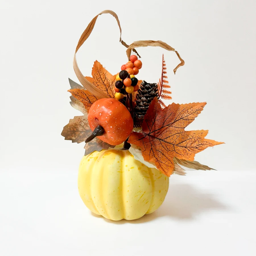 Декоративний гарбуз Autumn Harmony, 15 см