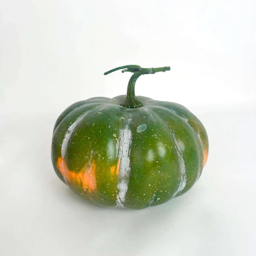 Декоративний гарбуз Autumn Spirit, 25 см, зелений