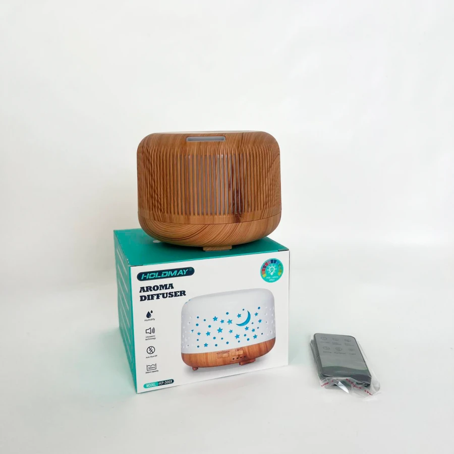 Зволожувач повітря Natural Glow з підсвічуванням і пультом керування