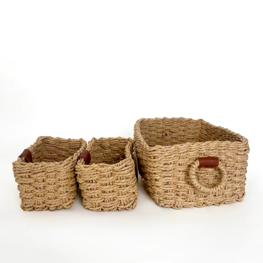 Набір кошиків для зберігання Natural Comfort, 3 шт