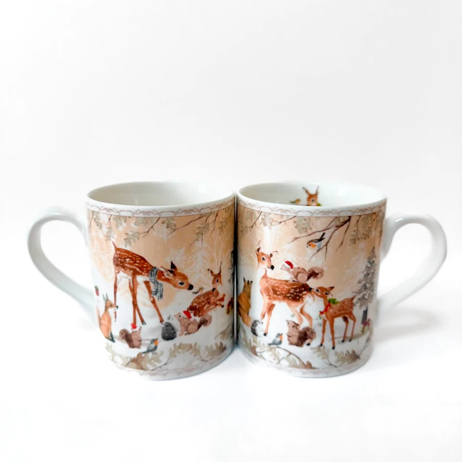 Набір чашок Winter Duo, 220 мл × 2, кераміка