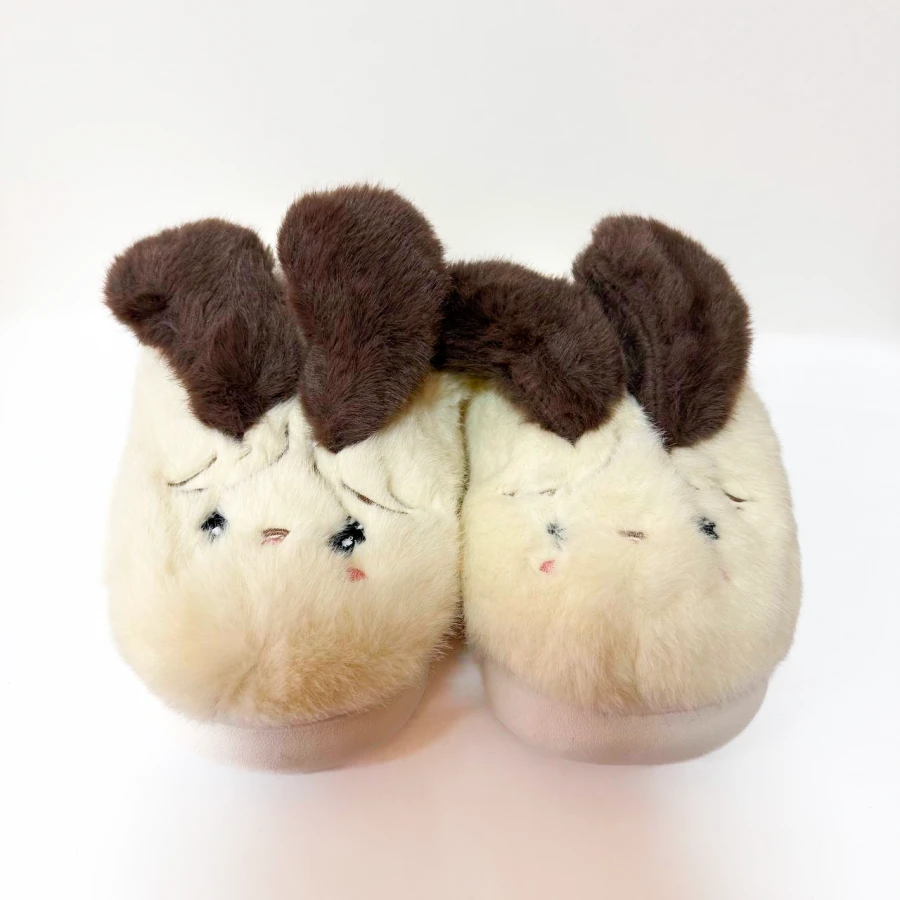 Дитячі капці Fluffy Ears, розмір 30–35, жовті