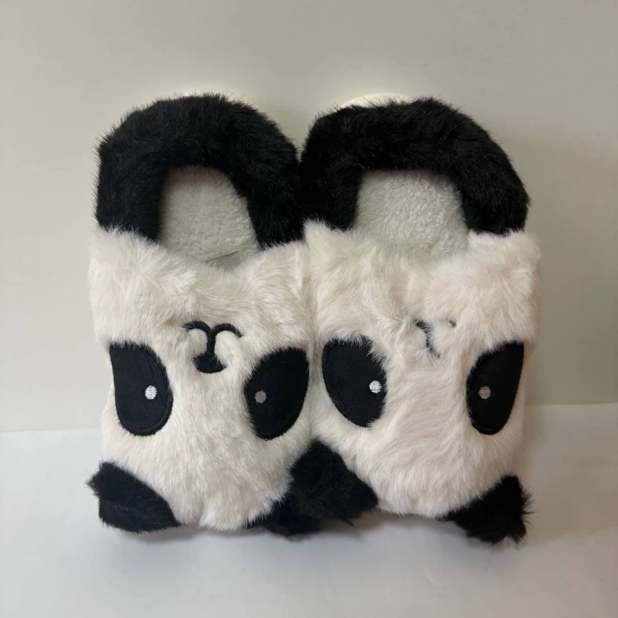 Дитячі капці Panda Dream, розмір 30–35, молочні