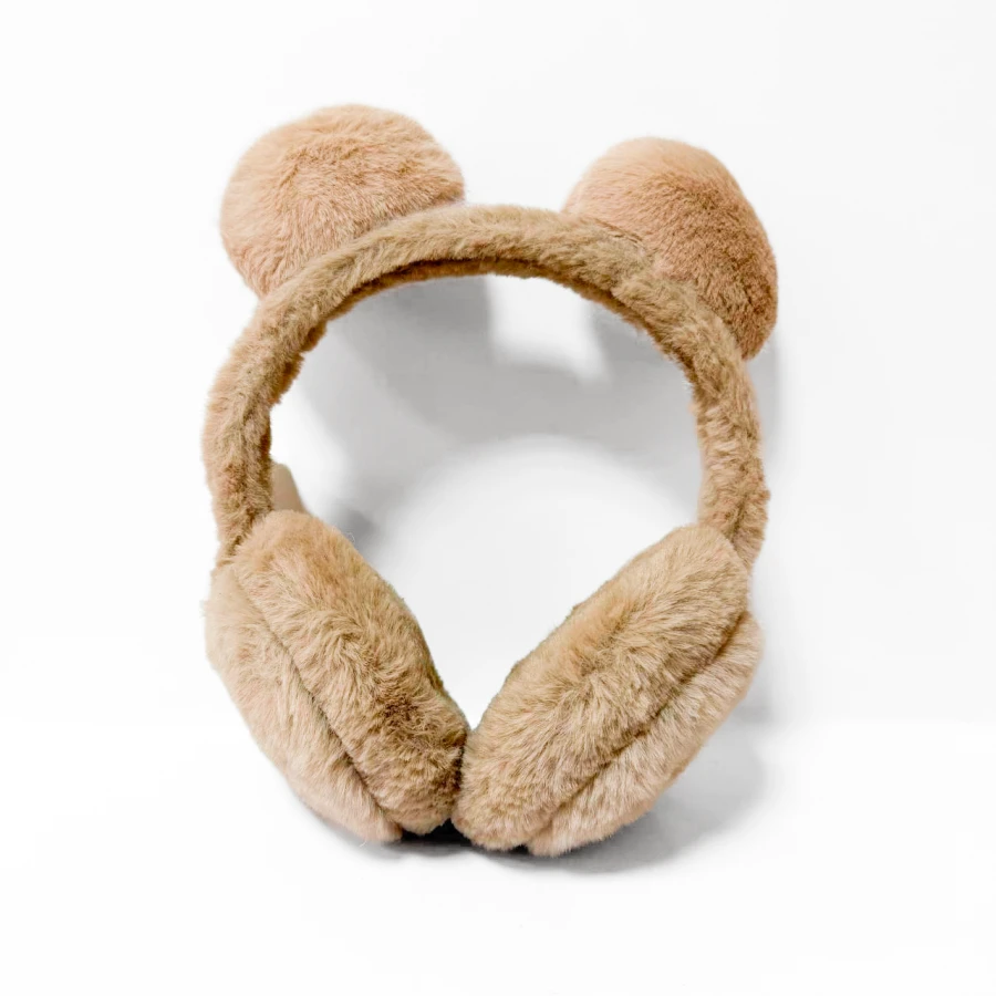 Дитячі навушники Welpy Teddy Ears темно-бежеві