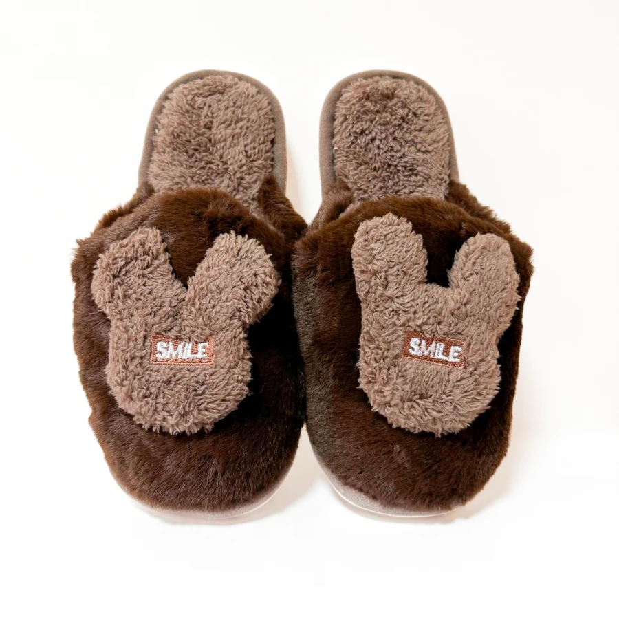 Домашні капці Smile Cozy, розмір 36–41, коричневі