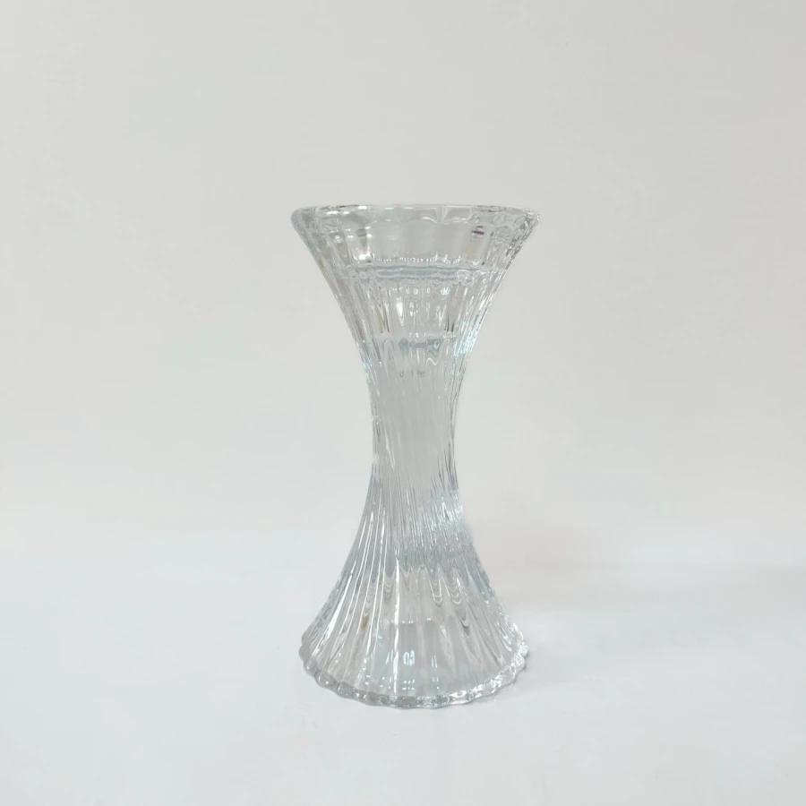Підсвічник Crystal Calm, 13 см, скло, прозорий