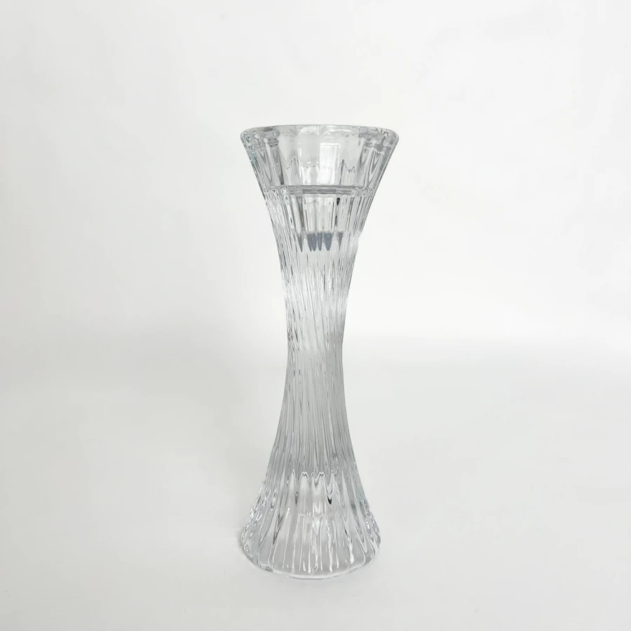 Підсвічник Crystal Calm, 20 см, скло, прозорий