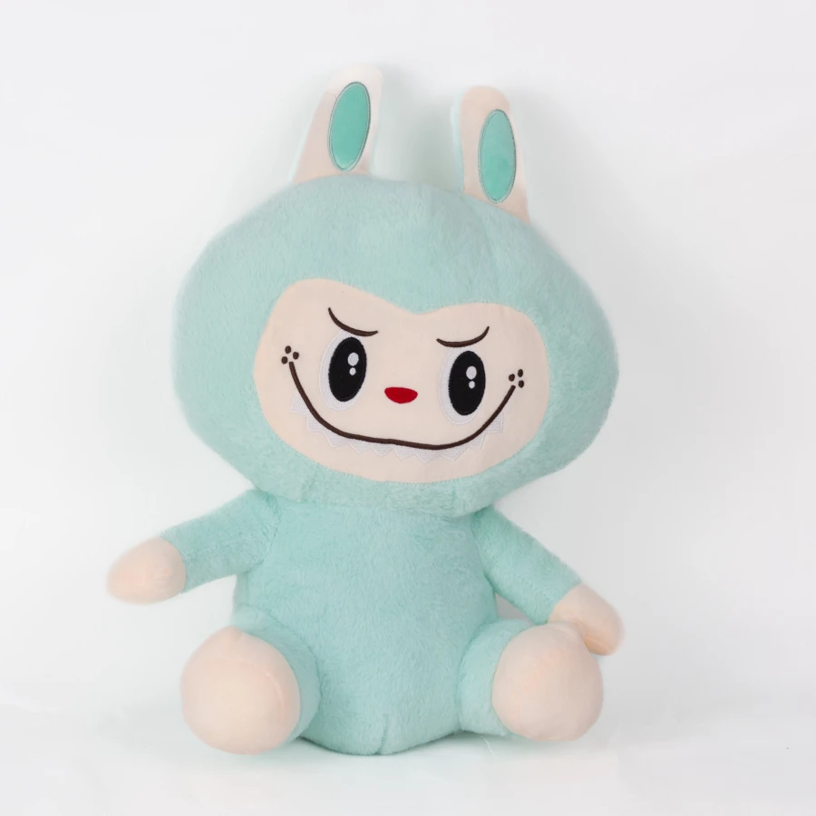 Labubu  м\'яка іграшка з пледом Plush Friend CozyMint