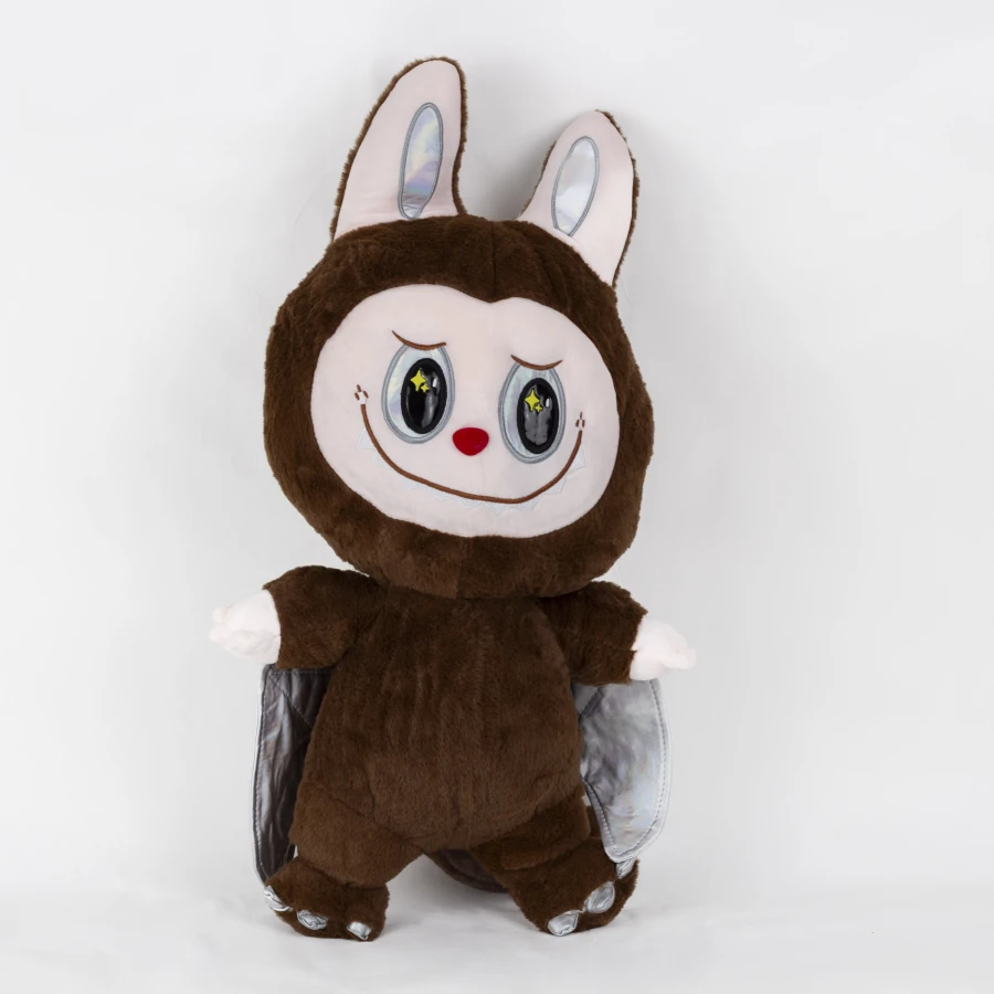 Подушка-іграшка LABUBU Brown Dragon з пледом — Brown Dragon Cozy Hug Set