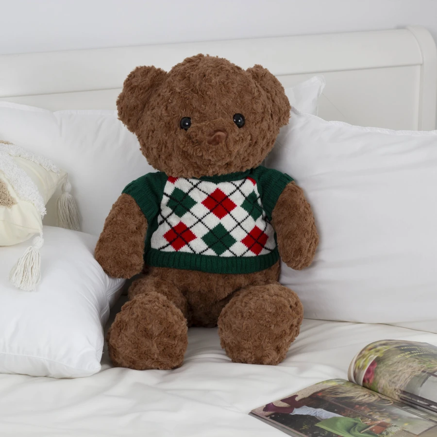 М’яка іграшка Ведмедик з пледом Tender Hug Blanket