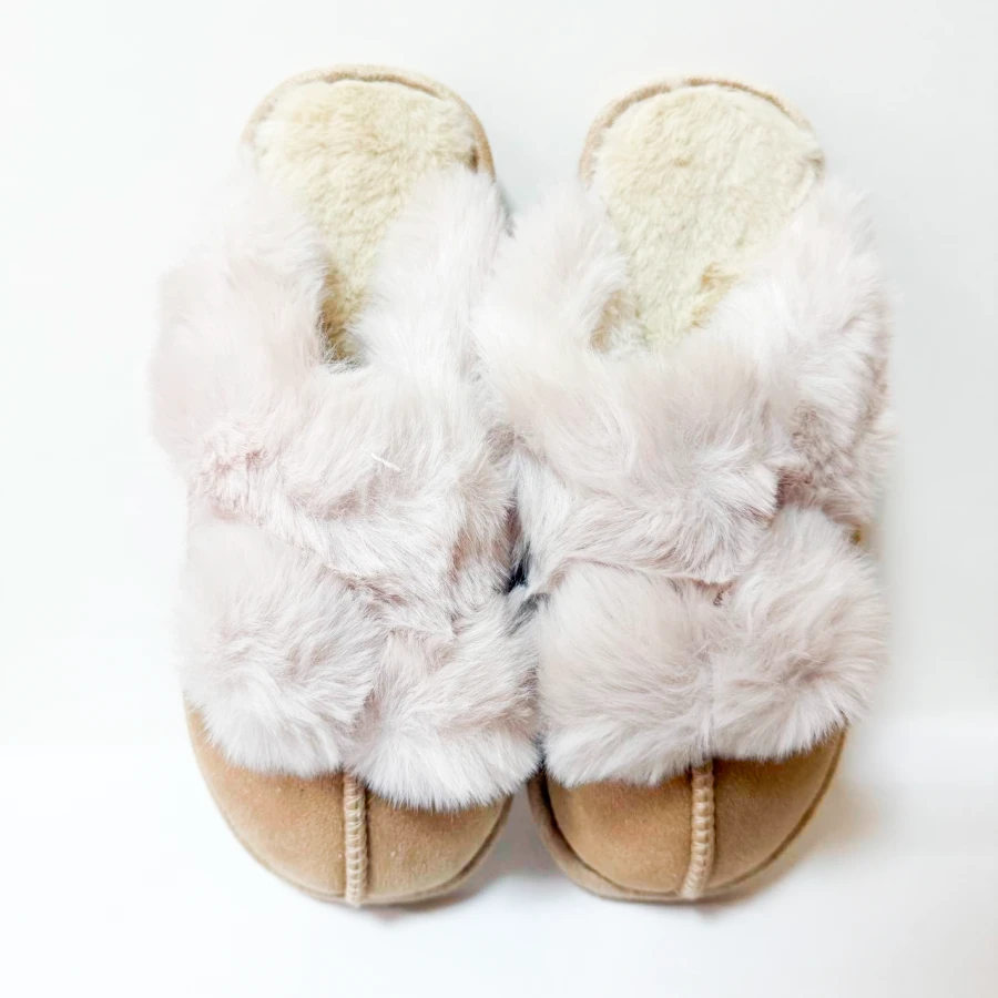 Тапочки Welpy Cozy Pompon жовті