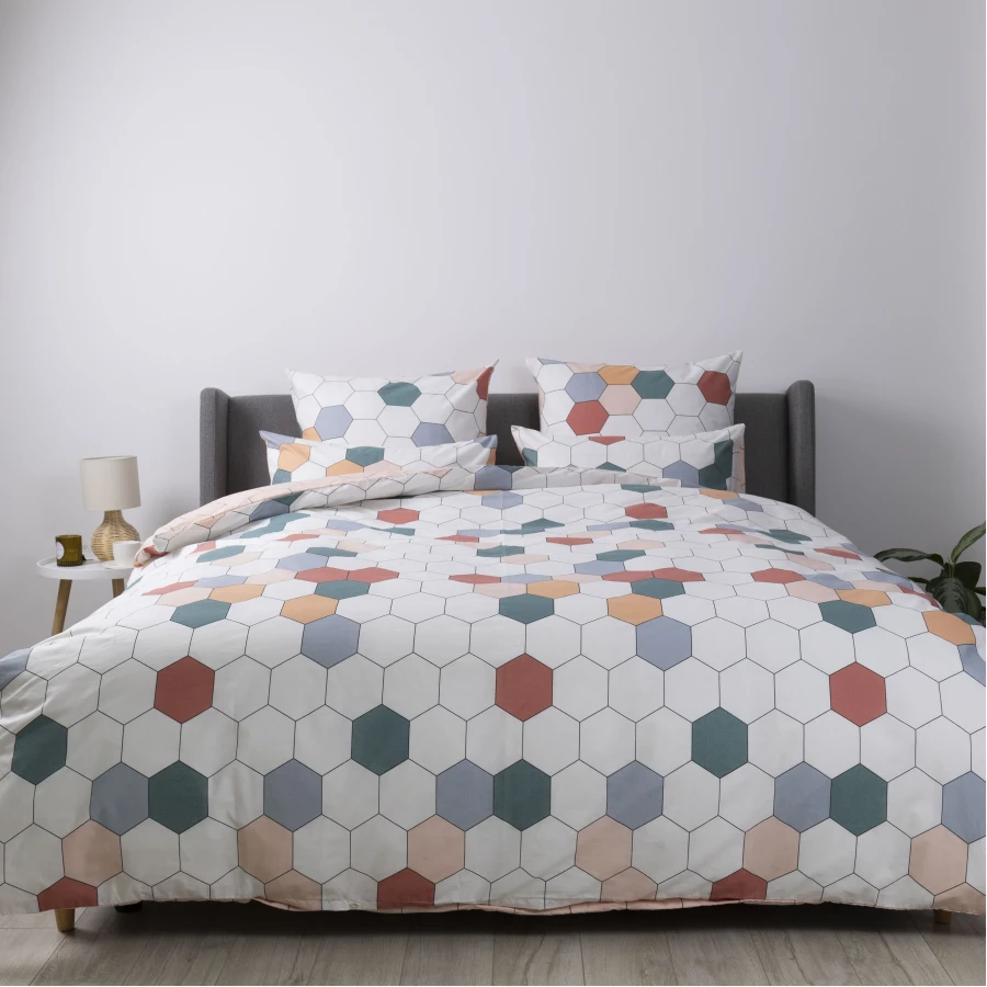 Комплект постільної білизни ТЕП Happy Sleep Барвисті соти