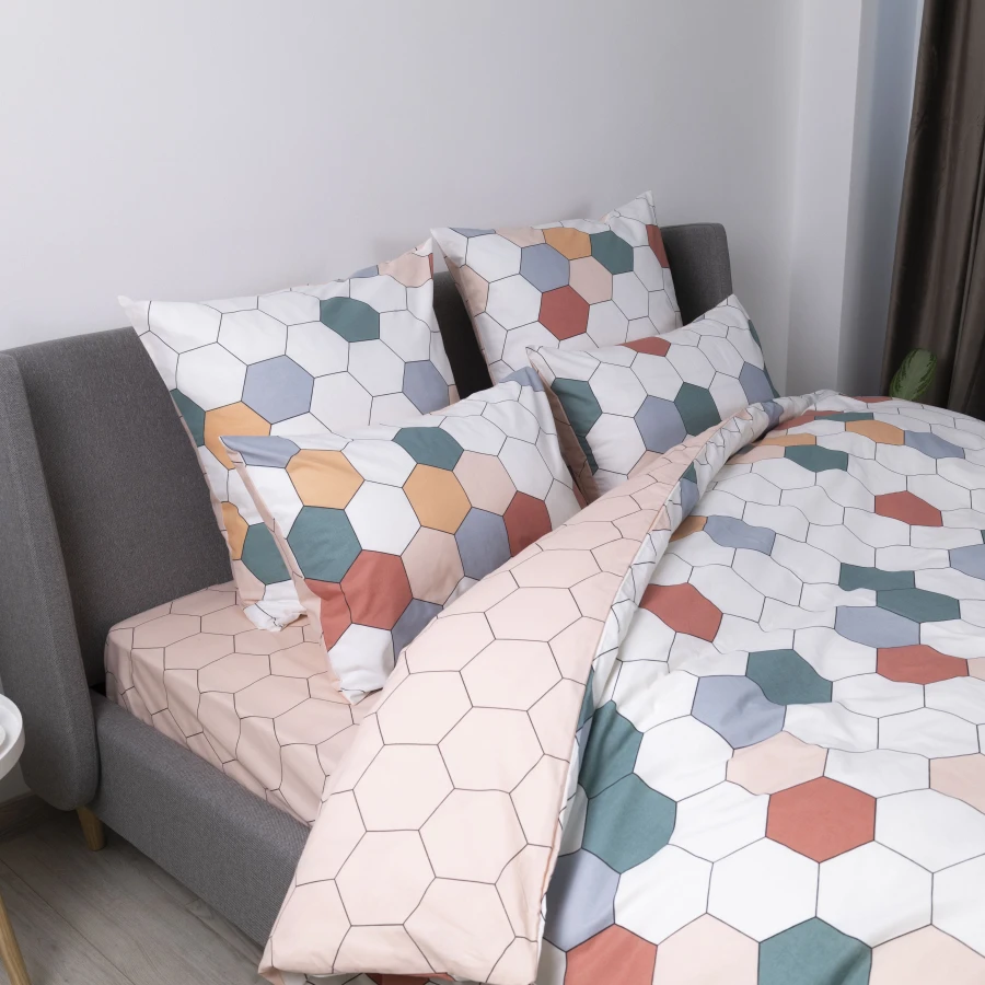 Комплект постільної білизни ТЕП Happy Sleep Барвисті соти