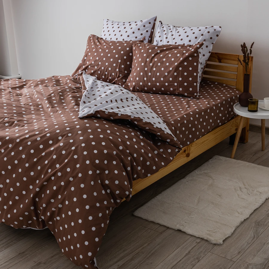 Комплект постільної білизни ТЕП Happy Sleep Cappuccino Dots