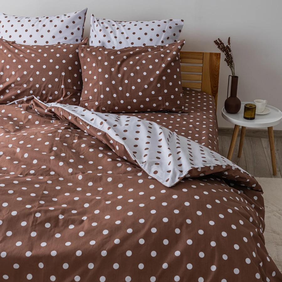 Комплект постільної білизни ТЕП Happy Sleep Cappuccino Dots