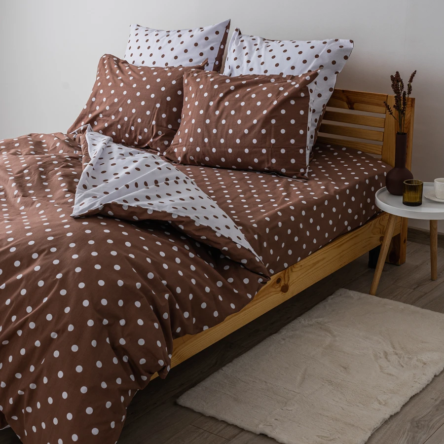 Комплект постільної білизни ТЕП Happy Sleep Cappuccino Dots