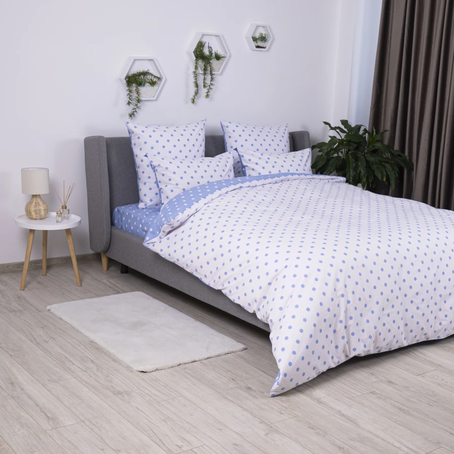 Комплект постільної білизни ТЕП Happy Sleep Light Blue Dots