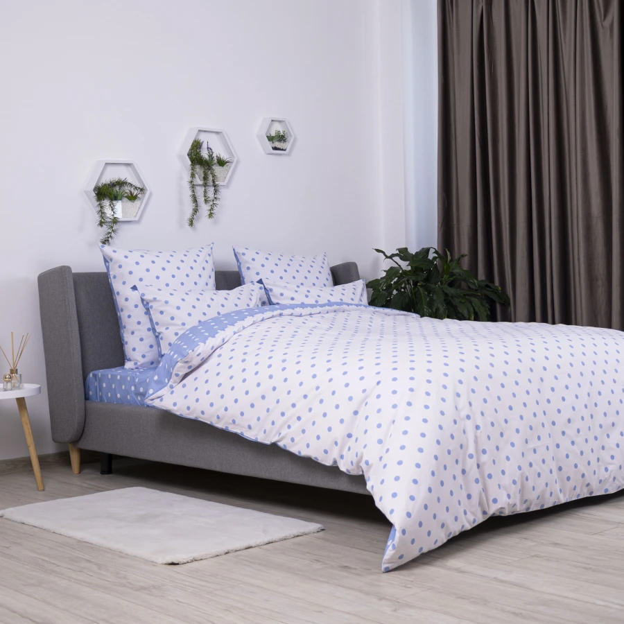 Комплект постільної білизни ТЕП Happy Sleep Light Blue Dots