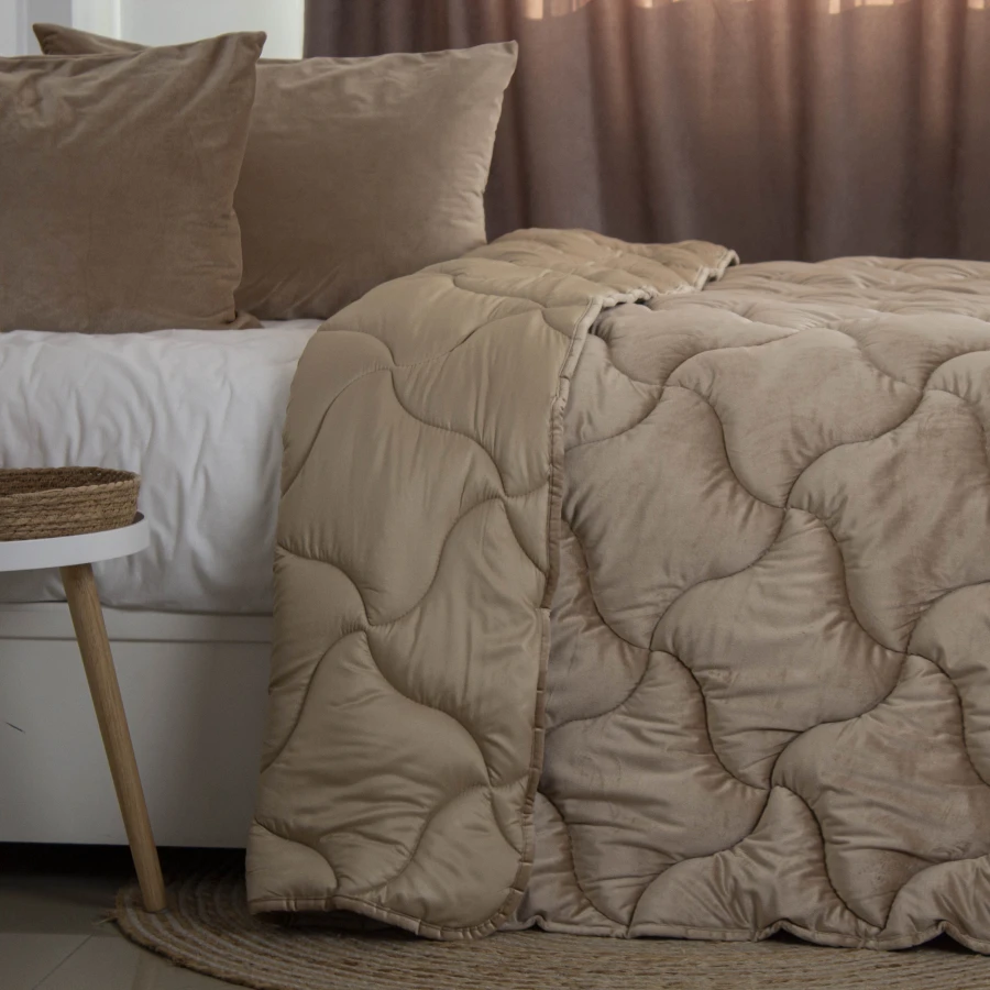 Ковдра ТЕП "VELOUR" Золотий беж