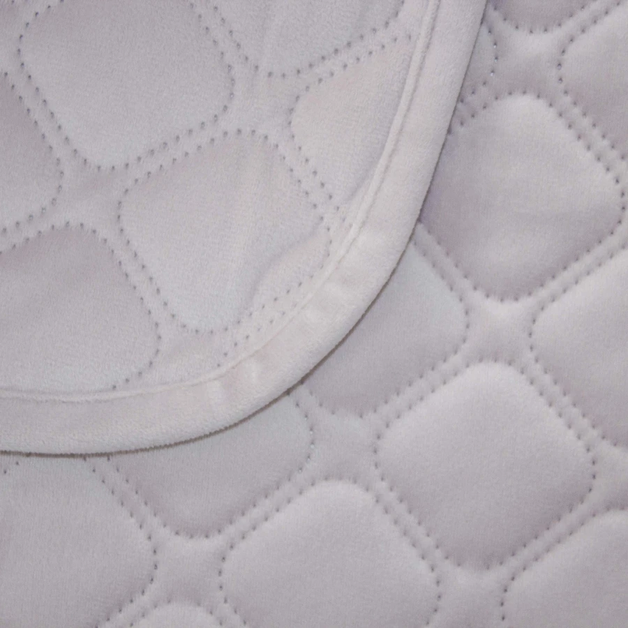 Покривало ТЕП "VELOUR" Lavender/Ромб круглий