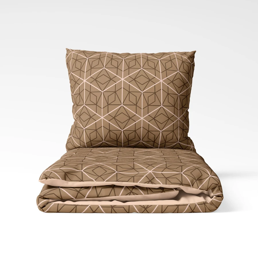 Комплект постільної білизни ТЕП Happy Sleep Bronze Grid