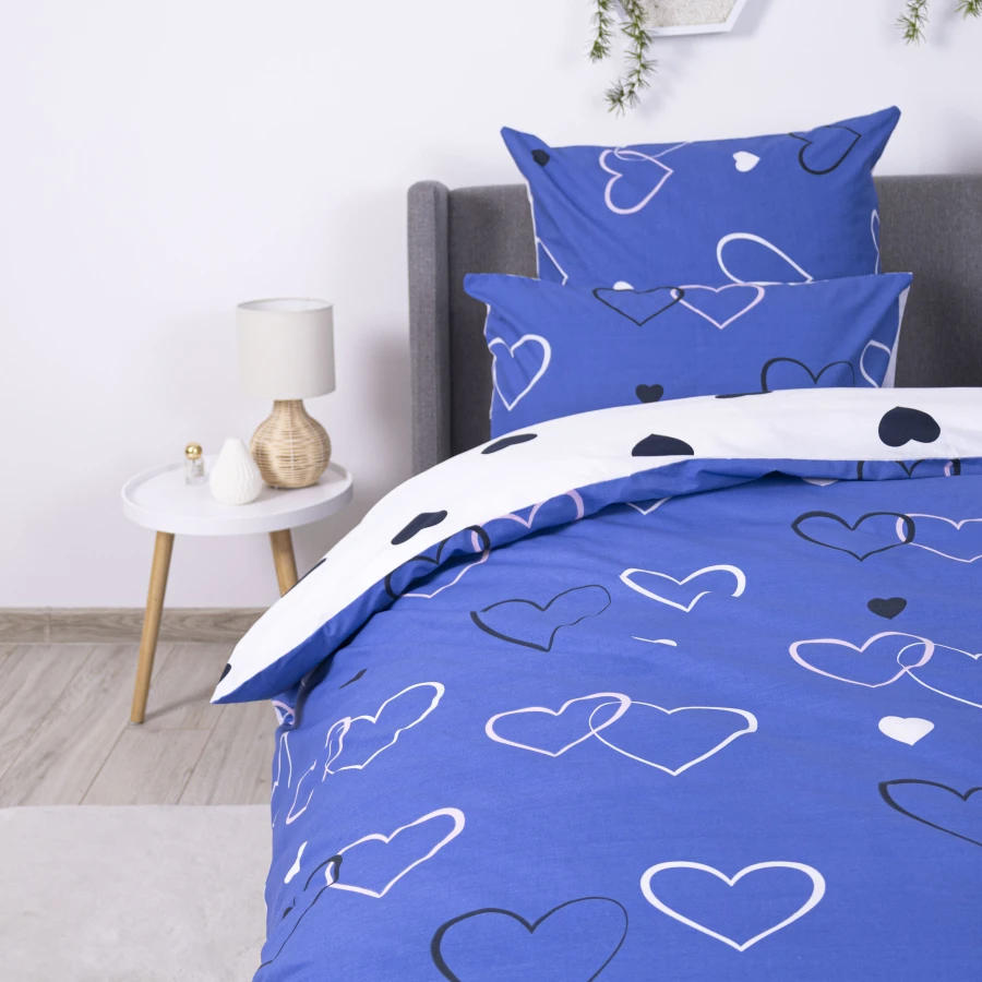 Комплект постільної білизни ТЕП Happy Sleep Navy Blue Love