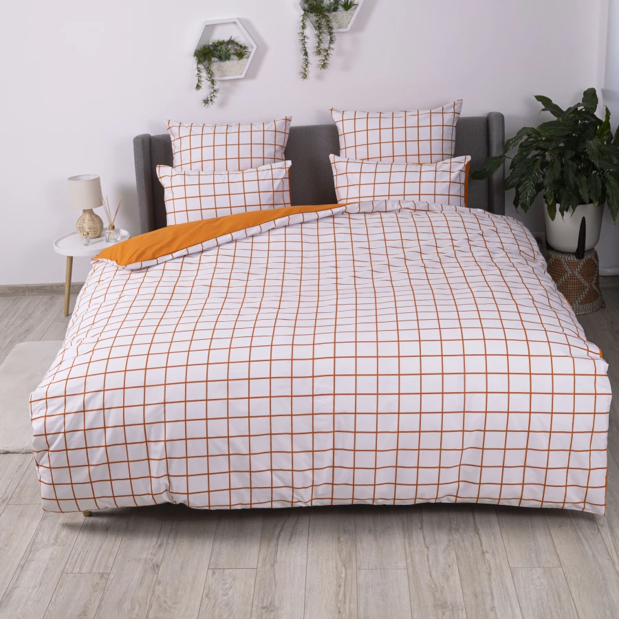 Комплект постільної білизни ТЕП Happy Sleep Terracotta Check