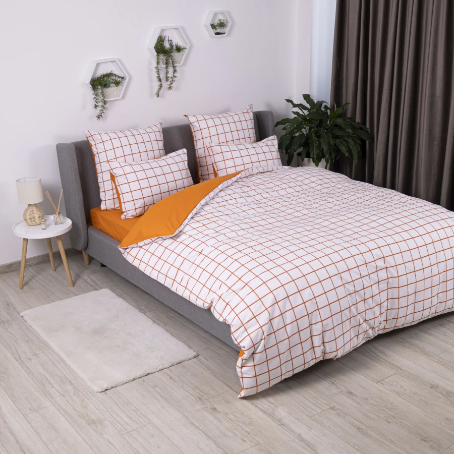 Комплект постільної білизни ТЕП Happy Sleep Terracotta Check