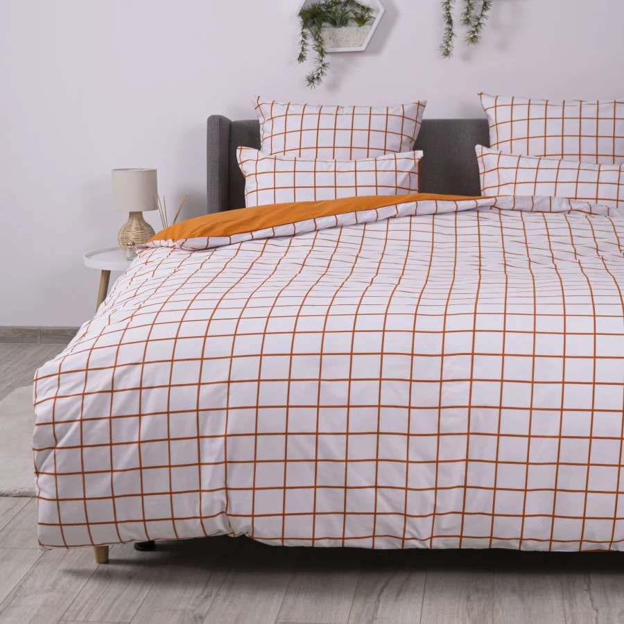 Комплект постільної білизни ТЕП Happy Sleep Terracotta Check