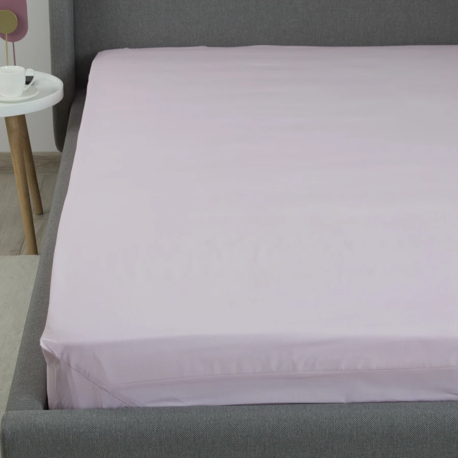Простирадло НАТХНЕННЯ з резинкою Light Pink