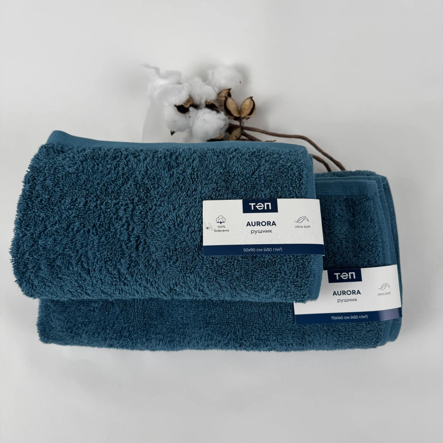 Рушник "Aurora" dark cornflower