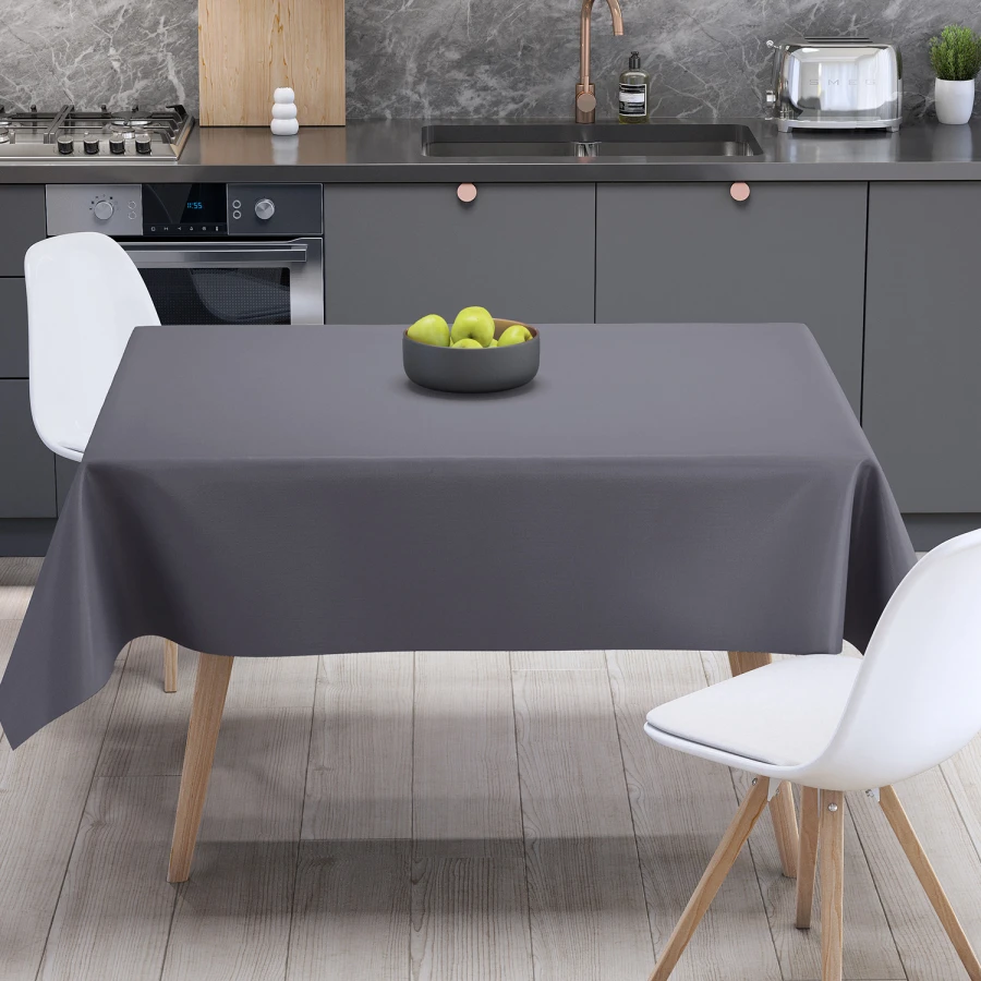 Скатертина "Aquastop" водовідштовхуюча Dark Gray