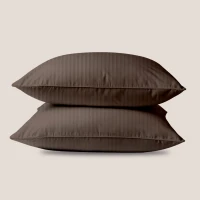 Комплект наволочок Welpy Satin Delight скрутка Chocolate