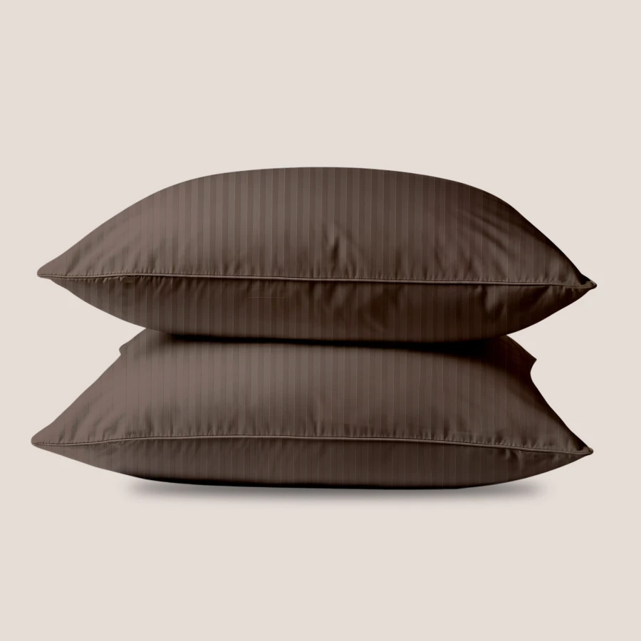 Комплект наволочок Welpy Satin Delight скрутка Chocolate