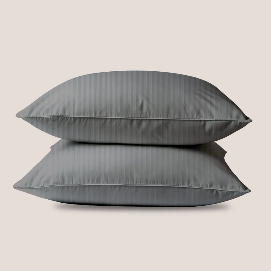 Комплект наволочок Welpy Satin Delight скрутка Graphite