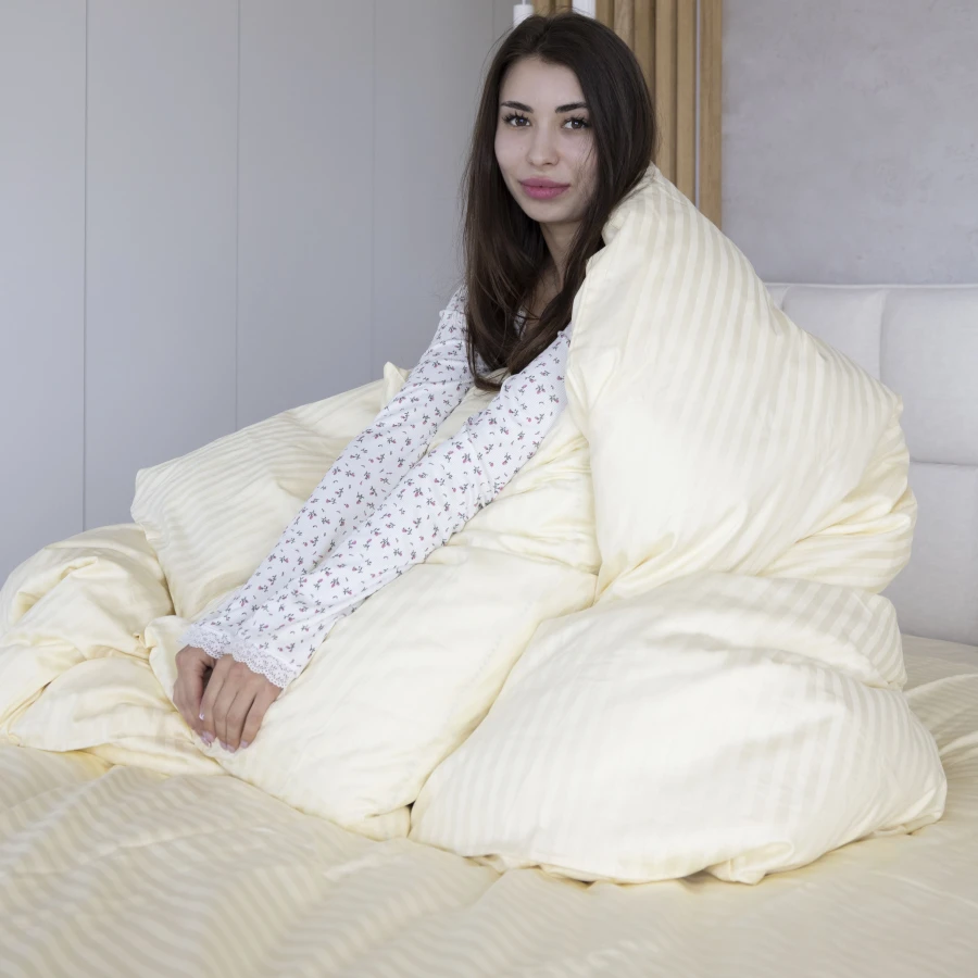 Комплект постільної білизни Welpy Satin Delight Milky